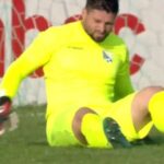 Victor Rîmniceanu, în meciul cu Petrolul / captura digisport.ro