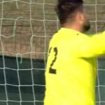 Victor Rîmniceanu, în meciul cu Petrolul / captura digisport.ro