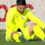 Victor Rîmniceanu, în meciul cu Petrolul / captura digisport.ro