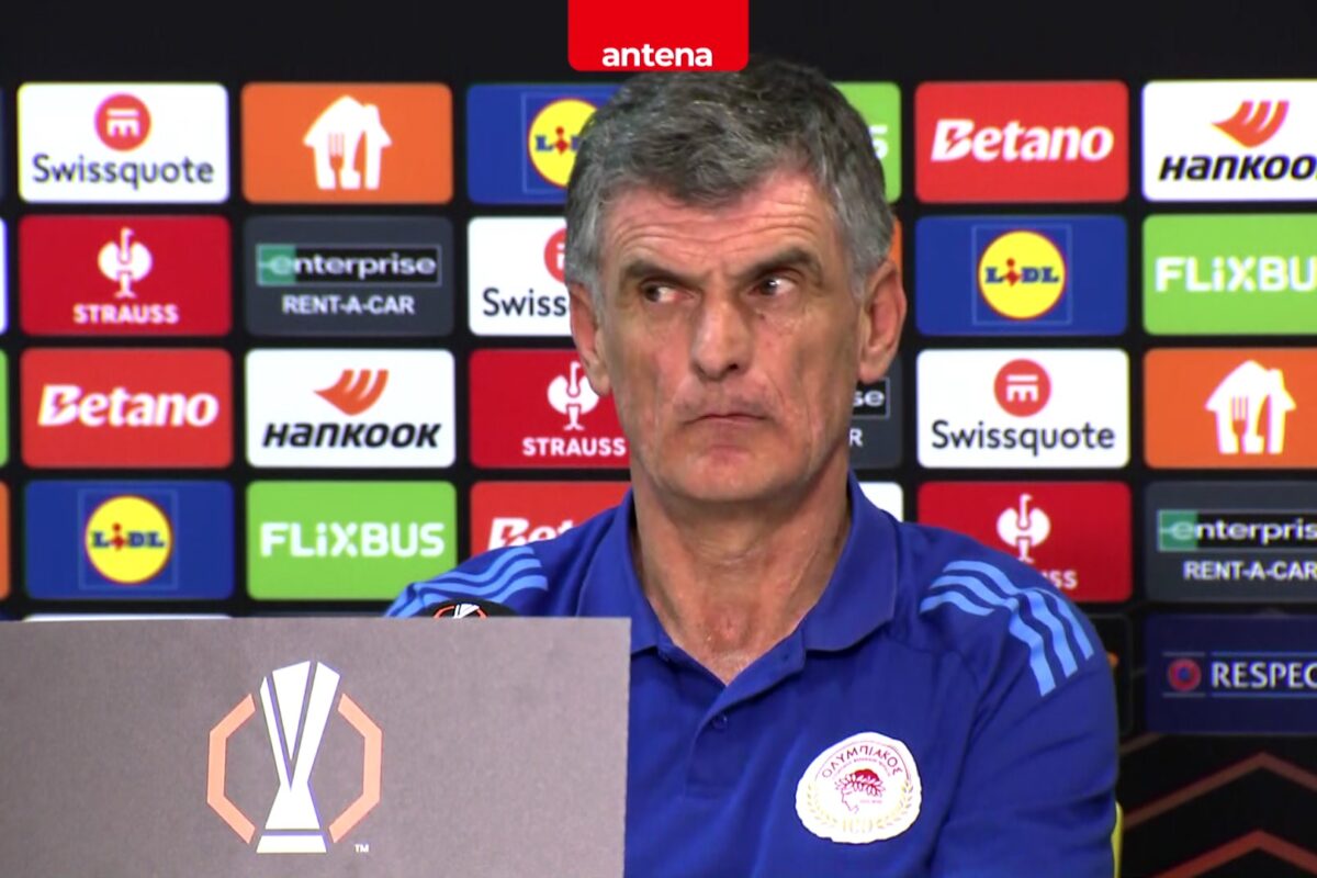 Jose Luis Mendilibar, antrenor Olympiacos