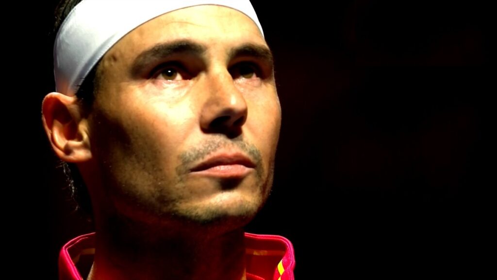 Rafael Nadal, în lacrimi