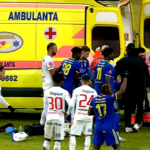 Scene incredibile la Unirea Slobozia – Hermannstadt. Vlăsceanu s-a accidentat și a fost urcat în ambulanță cu ajutorul jucătorilor