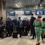 FCSB a plecat spre Hoffenheim! Jucătorii campioanei, întâmpinaţi de elfii lui Moş Crăciun pe aeroport