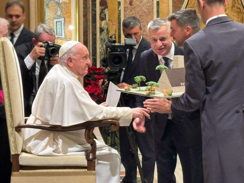 Neluțu Varga, în vizită privată la Papa Francisc