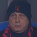 Dan Şucu, în timpul meciului Genoa - Monza