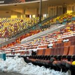 Cum arată gazonul pe Arena Naţională, cu o zi înaintea meciului cu PAOK Salonic şi după apelul lui Mihai Stoica