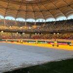 Cum arată gazonul pe Arena Naţională, cu o zi înaintea meciului cu PAOK Salonic şi după apelul lui Mihai Stoica