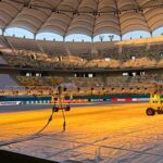 Cum arată gazonul pe Arena Naţională, cu o zi înaintea meciului cu PAOK Salonic şi după apelul lui Mihai Stoica