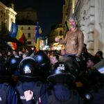 Proteste la sediul BEC