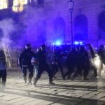 Proteste la sediul BEC