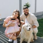 Marius Constantin şi soţia lui, „Perla Banatului”, şi-au botezat fetiţa! Imagini emoţionante