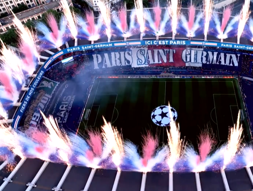 Scenografie de senzație la PSG – Arsenal! Fanii parizienilor au făcut spectacol