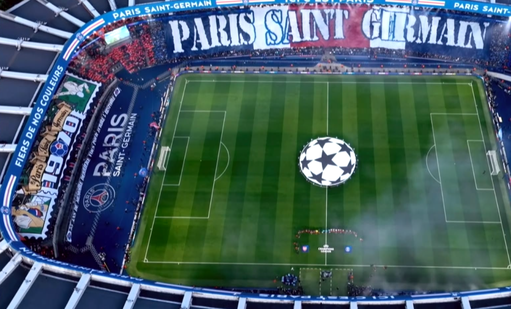 Scenografie de senzație la PSG – Arsenal! Fanii parizienilor au făcut spectacol