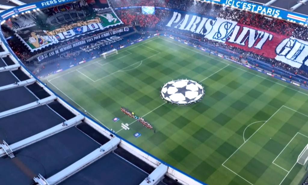 Scenografie de senzație la PSG – Arsenal! Fanii parizienilor au făcut spectacol