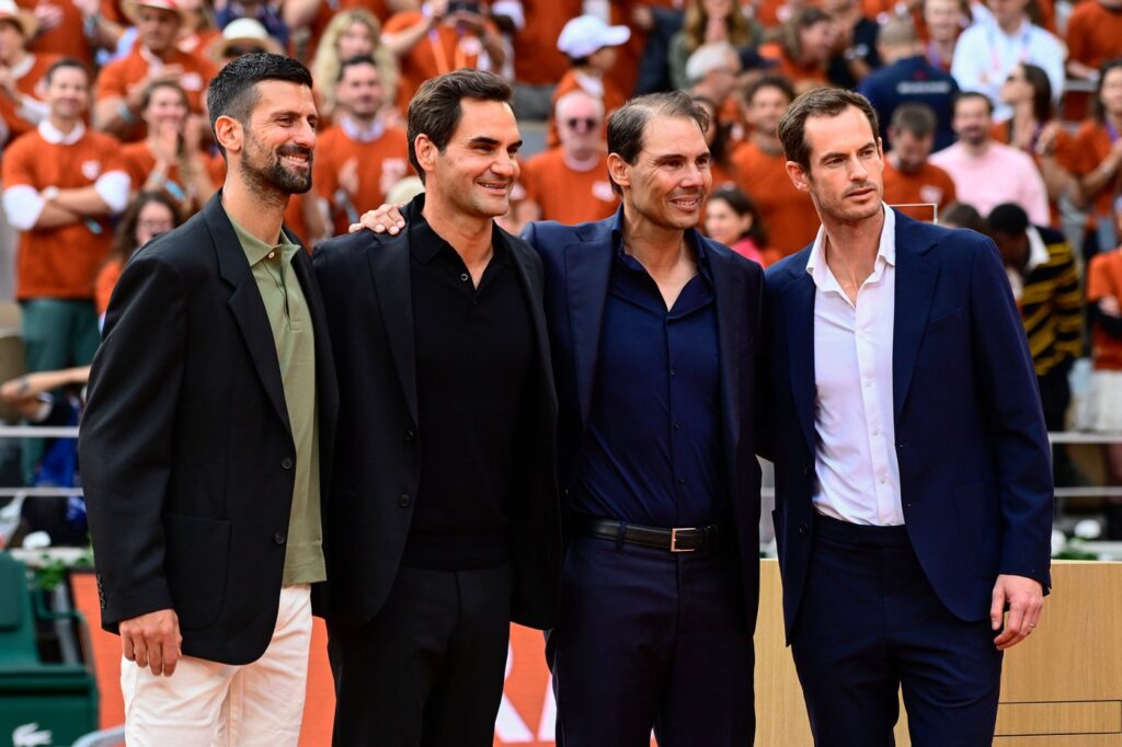 Rafael Nadal, omagiat într-un mod impresionant la Roland Garros! Djokovic, Federer şi Murray, alături de el!