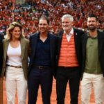 Rafael Nadal, omagiat într-un mod impresionant la Roland Garros! Djokovic, Federer şi Murray, alături de el!