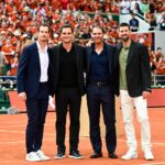 Rafael Nadal, omagiat într-un mod impresionant la Roland Garros! Djokovic, Federer şi Murray, alături de el!