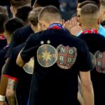 Jucătorii FCSB-ului au intrat pe teren, la meciul cu U Cluj, cu tricouri de campioni!