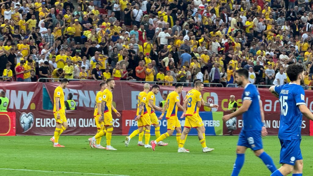 România – Cipru 2-0. A doua victorie a tricolorilor în preliminariile World Cup 2026! Tănase şi Man au marcat