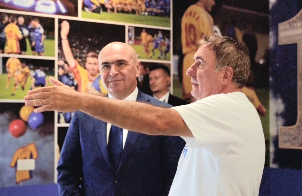 Premierul Ilie Bolojan a vizitat Academia de Fotbal a lui Gică Hagi de la Ovidiu