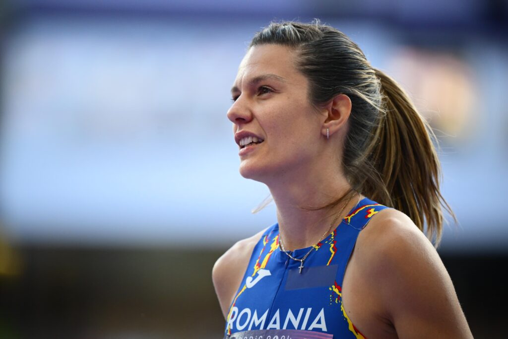 Alina Rotaru-Kottmann, în timpul unui concurs
