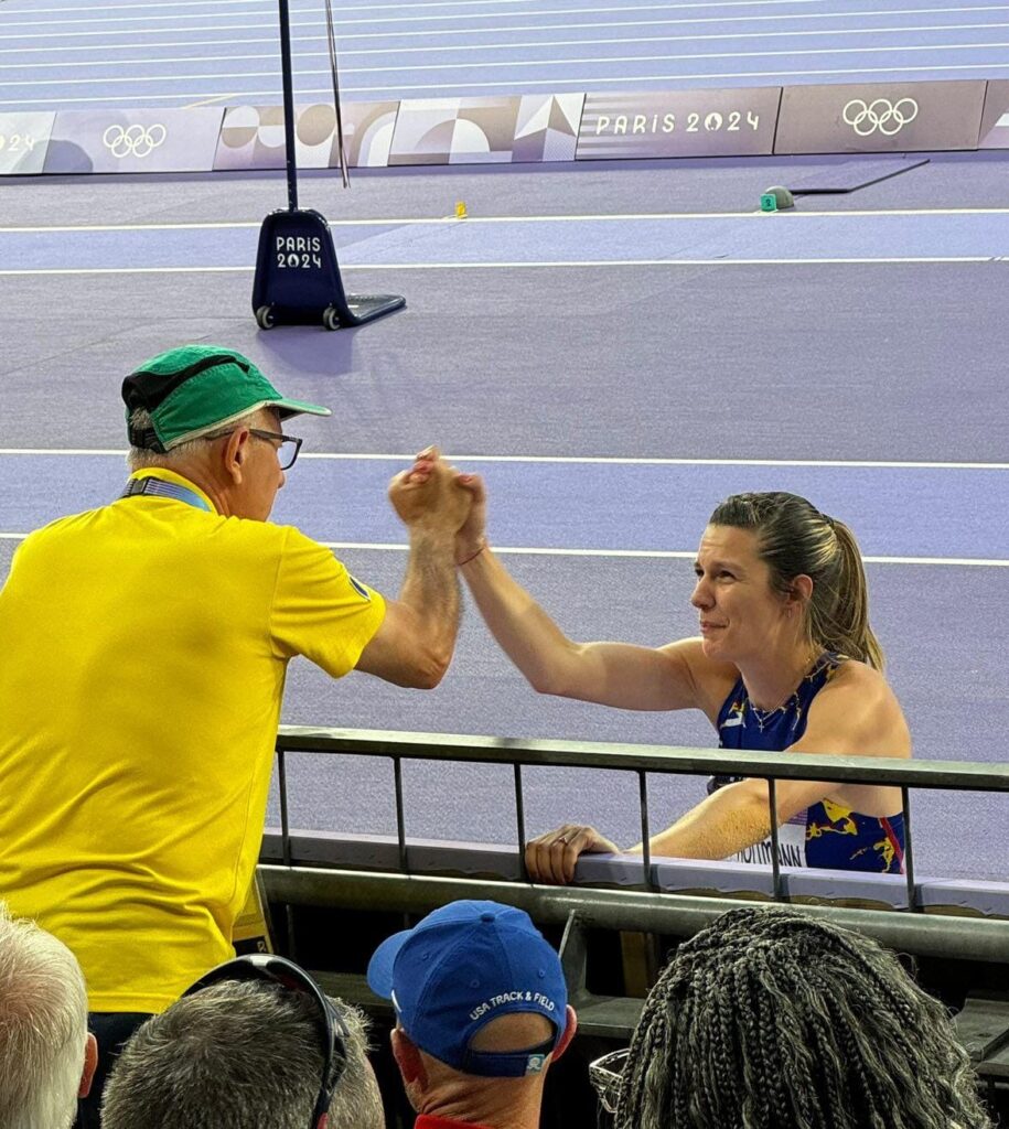Alina Rotaru-Kottmann, în timpul unui concurs