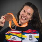 Alina Rotaru-Kottmann, în timpul unui concurs