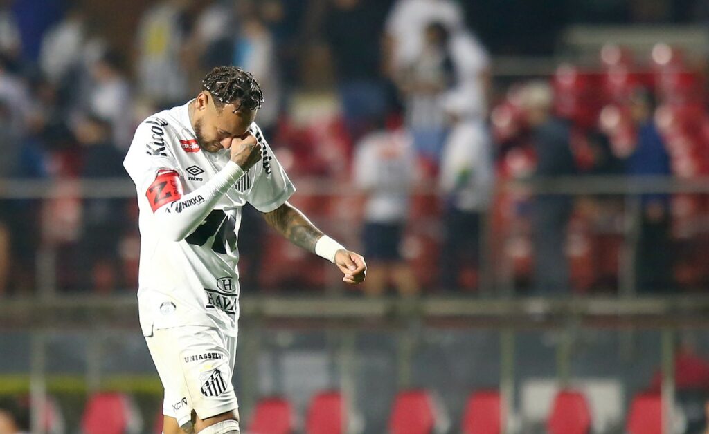 Neymar a început să plângă după umilinţa carierei! Echipa lui Coutinho a învins-o pe Santos cu 6-0