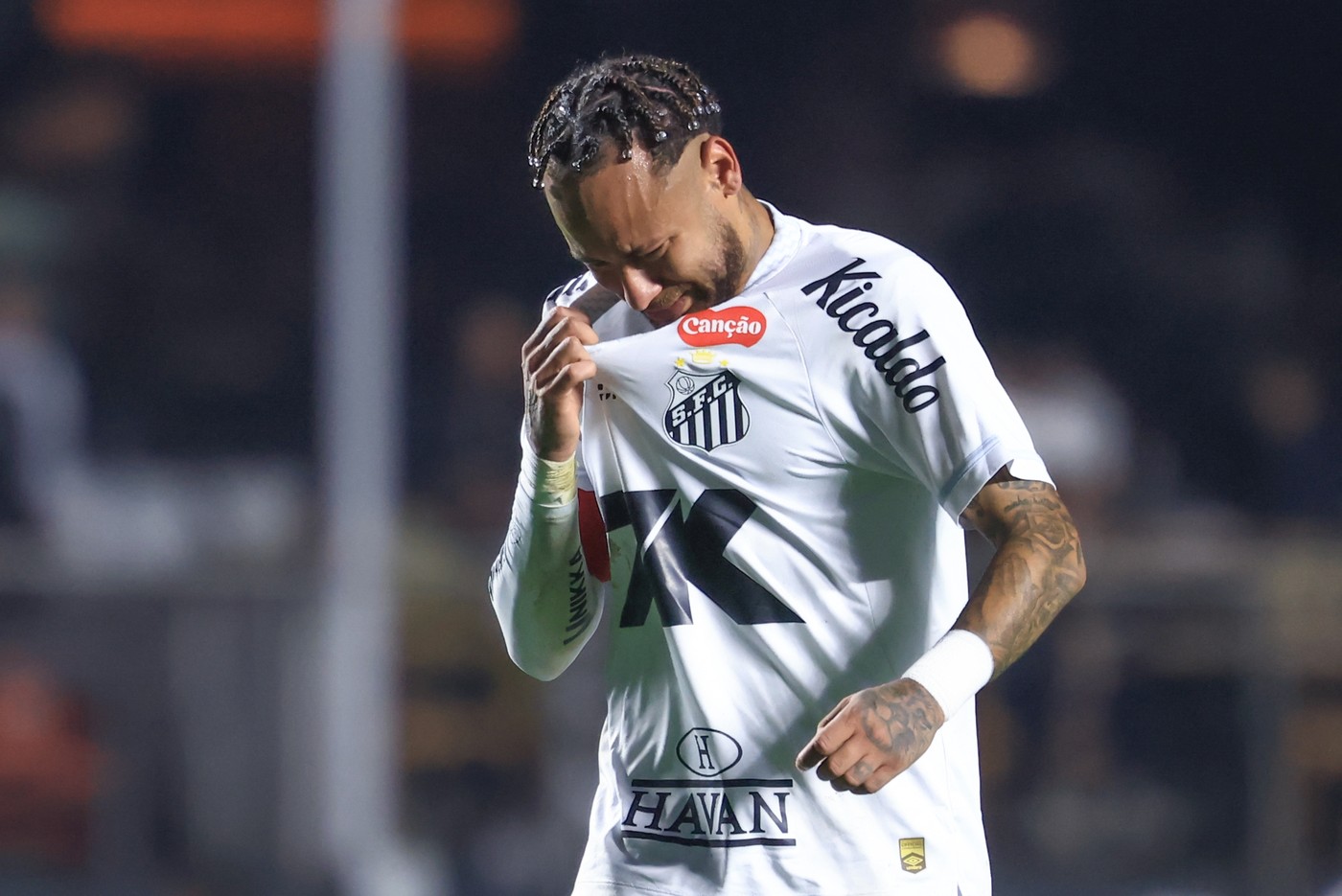 Neymar a început să plângă după umilinţa carierei! Echipa lui Coutinho a învins-o pe Santos cu 6-0
