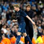 Kevin De Bruyne şi Antonio Conte