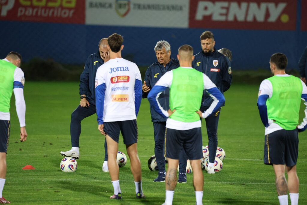 Imagini de la antrenamentul naţionalei, cu două zile înaintea meciului crucial cu Austria!