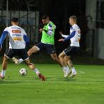 Imagini de la antrenamentul naţionalei, cu două zile înaintea meciului crucial cu Austria!