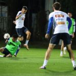 Imagini de la antrenamentul naţionalei, cu două zile înaintea meciului crucial cu Austria!