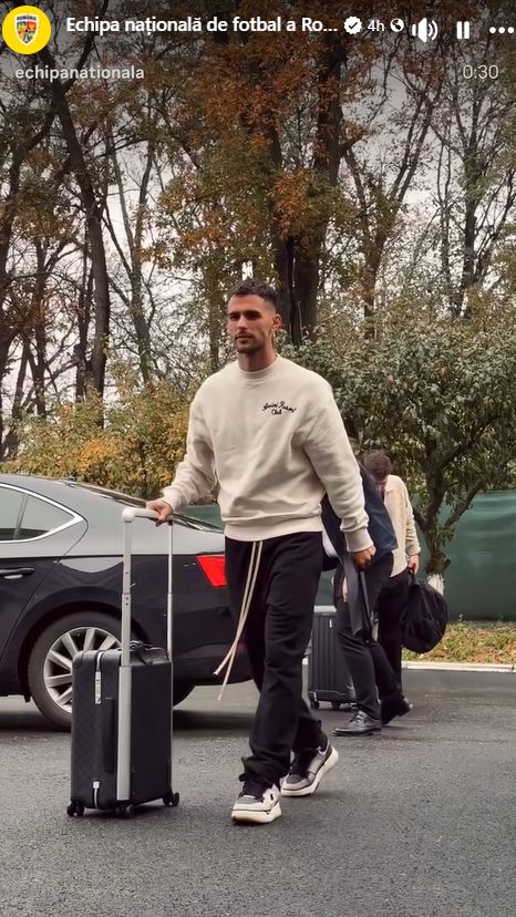 „Tricolorii”, reunire în pas cu moda! Cum şi-a făcut Ianis Hagi apariţia la Mogoşoaia