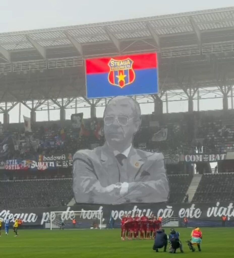 „Cunosc Steaua pe de rost, pentru că e viața mea!” Fanii Stelei, moment spectaculos în memoria lui Emeric Ienei