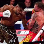 Anthony Joshua şi Jake Paul
