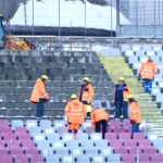 A început demolarea vechiului stadion Dinamo
