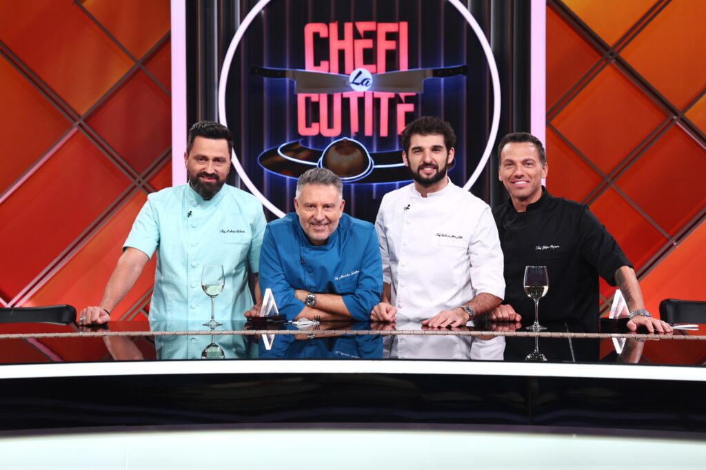 Juratul Chefi la cuțite Chef Richard Abou Zaki filmează la Milano cu pilotul F1 Charles Leclerc