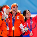 Jutta Leerdam şi logodnicul ei, Jake Paul, în lacrimi după ce ea a luat aurul şi a bătut recordul olimpic!
