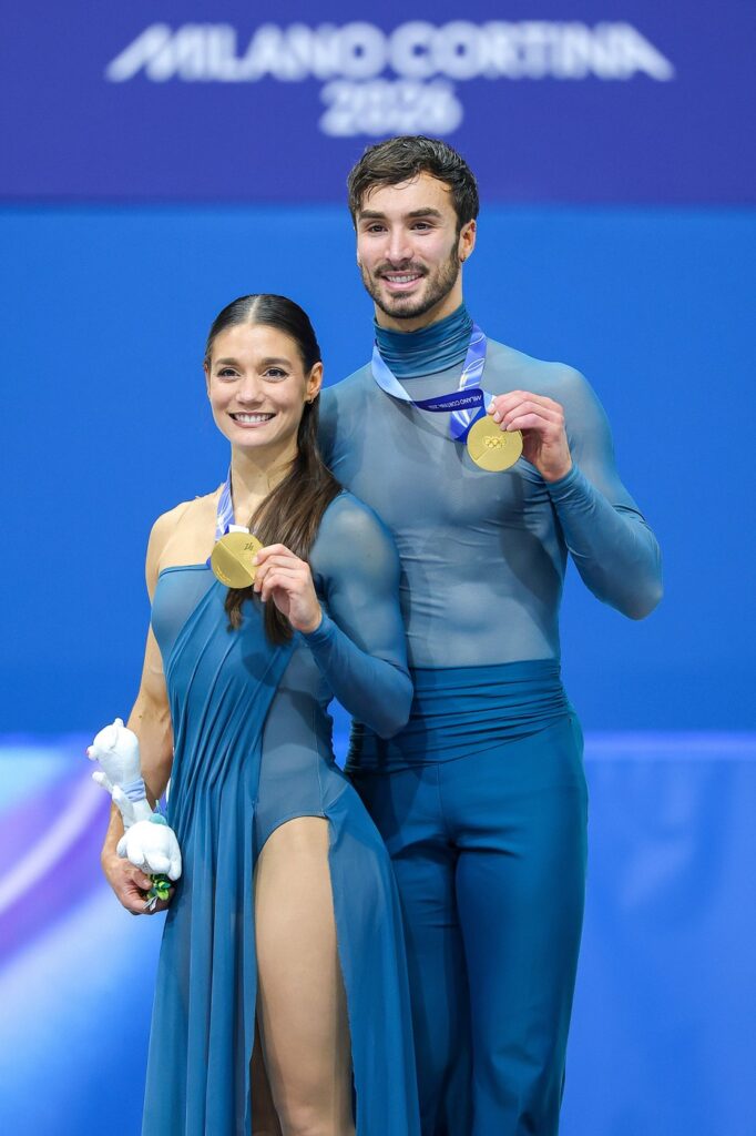 Laurence Fournier Beaudry şi Guillaume Cizeron, la Jocurile Olimpice de Iarnă