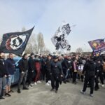 Mirel Rădoi, discurs în faţa fanilor FCSB. Primire emoţionantă cu torţe şi cântece la baza FCSB