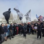 Mirel Rădoi, discurs în faţa fanilor FCSB. Primire emoţionantă cu torţe şi cântece la baza FCSB