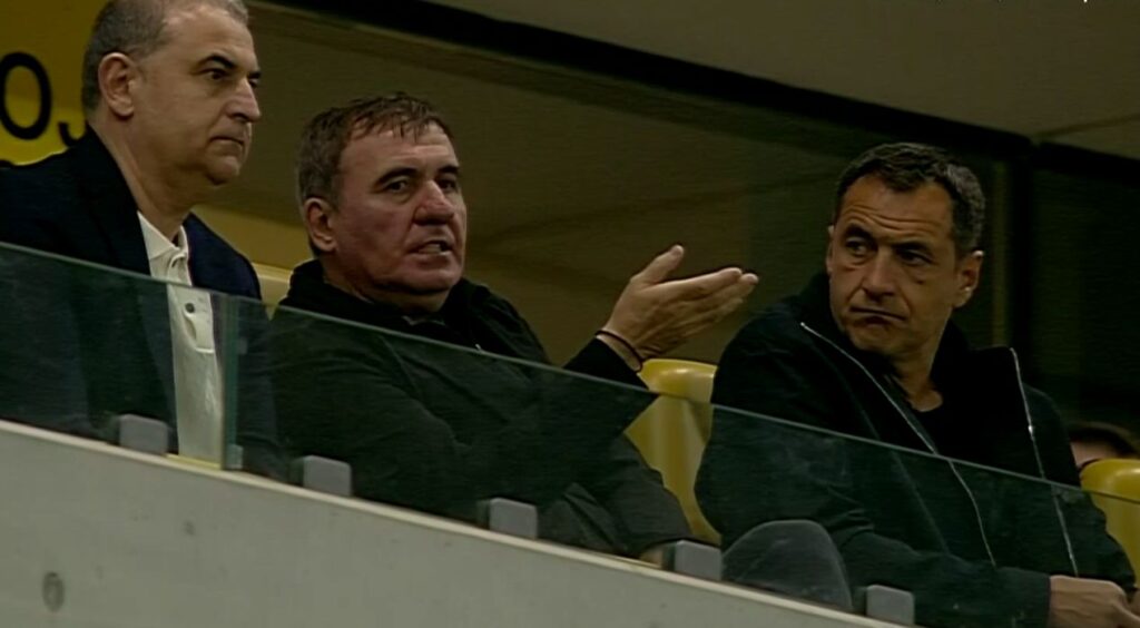 Gică Hagi, în tribune la meciul FCSB-ului! Cum a fost surprins noul selecţioner al României