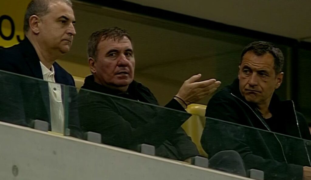 Gică Hagi, în tribune la meciul FCSB-ului! Cum a fost surprins noul selecţioner al României