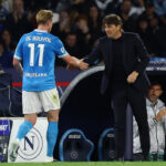 Kevin De Bruyne și Antonio Conte