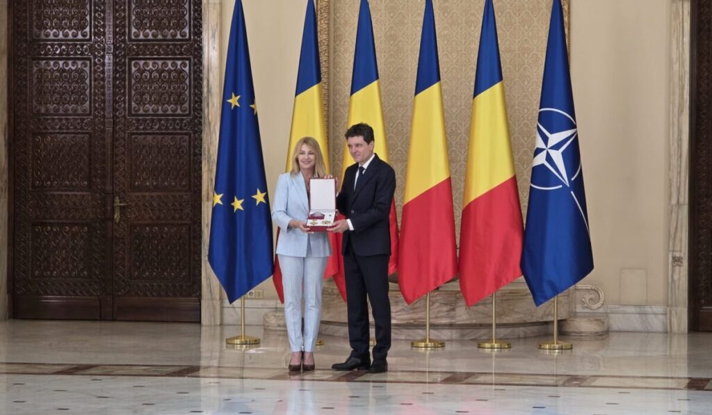 Nicușor Dan și Nadia Comăneci / AntenaSport