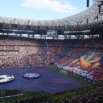 Atmosferă superbă la finala Champions League! Fanii lui PSG şi Arsenal au umplut stadionul din Budapesta