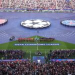 Atmosferă superbă la finala Champions League! Fanii lui PSG şi Arsenal au umplut stadionul din Budapesta