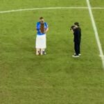 Jucătorul de la FCSB care a trecut repede peste ruşinea cu Auda! A dansat şi a făcut o şedinţă foto pe gazonul din Ghencea