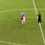 Jucătorul de la FCSB care a trecut repede peste ruşinea cu Auda! A dansat şi a făcut o şedinţă foto pe gazonul din Ghencea